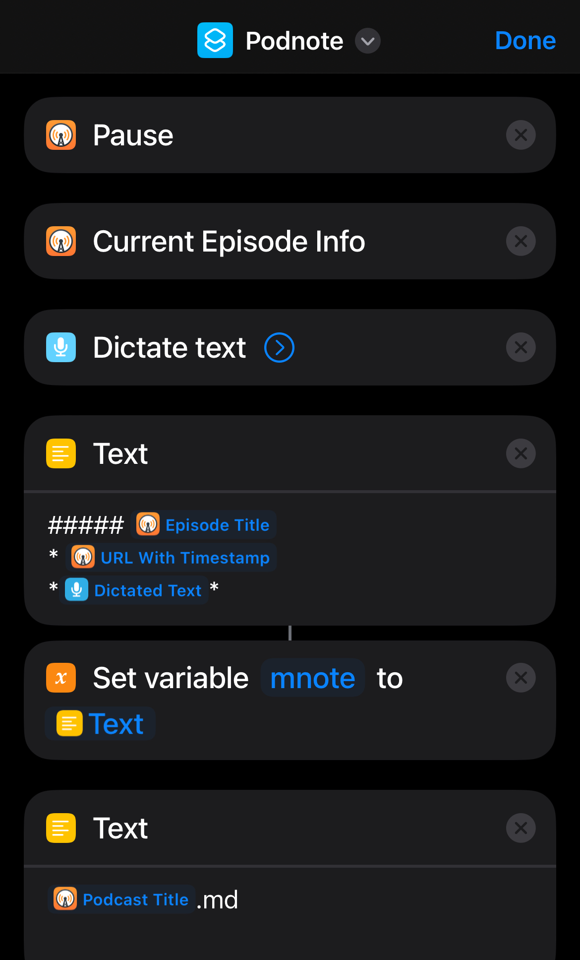 Drafts on Apple Watch